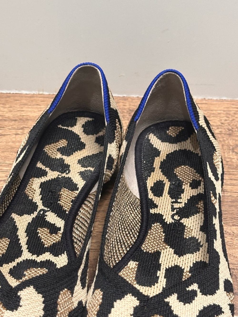 Rothy’s Leopard Print Knit Ballet Flats - 8.5W - Picture 3 of 9